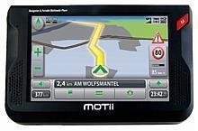 Der MOTii V10 Navigation von AlanBridge kombiniert Navigationsgerät, Multimedia-Player und Live-Fernseher.